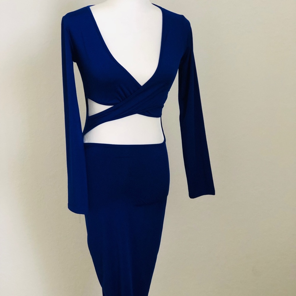 Sultry Blue Dress